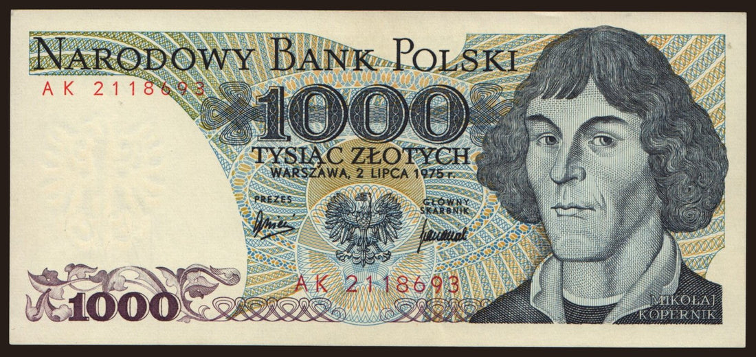 Papierowa Historia Polski: Banknoty z Serii "Wielcy Polacy" (od Kopernika po Reymonta)